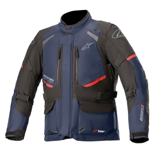 CHAQUETA MOTO ALPINESTARS ANDES V3 DRYSTAR NG/AZUL - Imagen 2